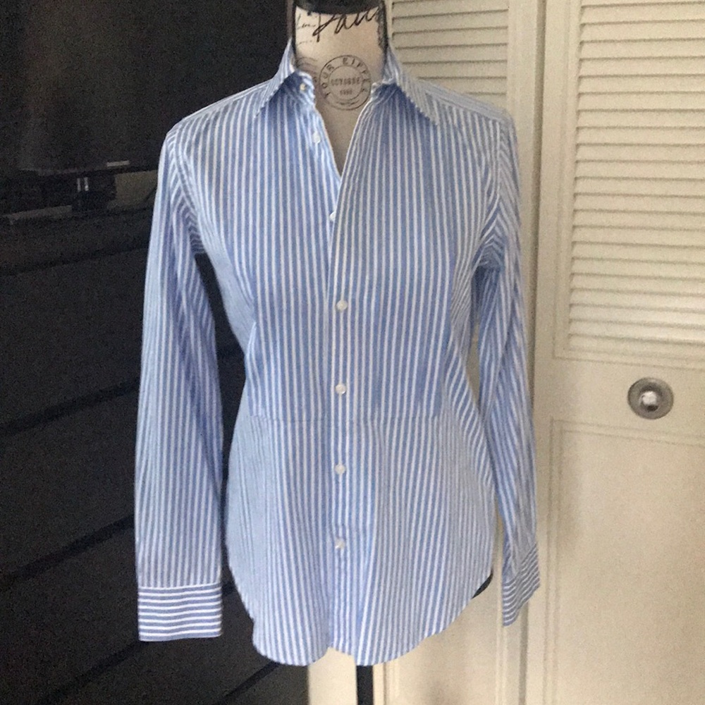 Ralph Lauren button down striped shirt.